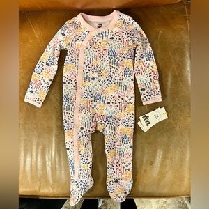 Tea Baby Romper Footie Onesie Long Sleeve